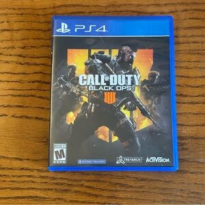 Playstation 4 Call of Duty Black Ops 4 Video Game